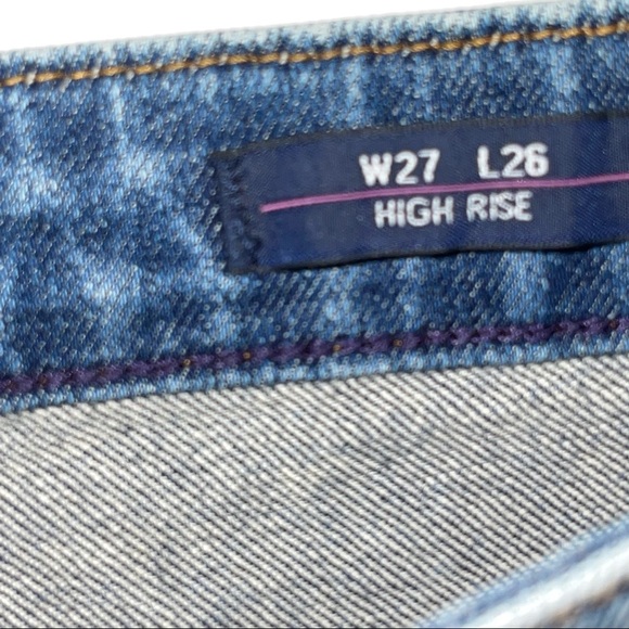 Vigoss Friday Tapered Boyfriend Jeans High Rise 27 - Picture 7 of 16